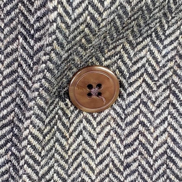 POLO RALPH LAUREN Wool Alpaca Tweed Blazer Jacket Sport Coat Herringbone 42 R - Picture 8 of 10